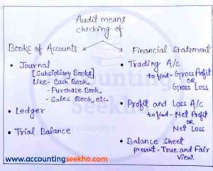 auditing chart by Accounting Seekho
