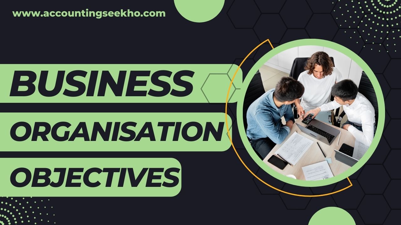 Objectives Of Business Organisation In Hindi